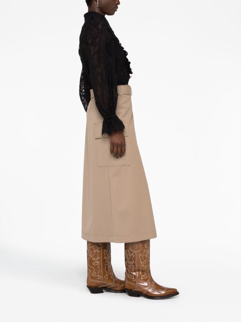 Black Luminosity Lace Blouse