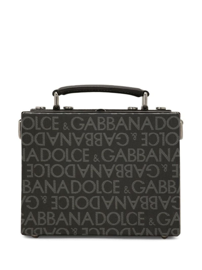 Black Logo-print Mini Bag