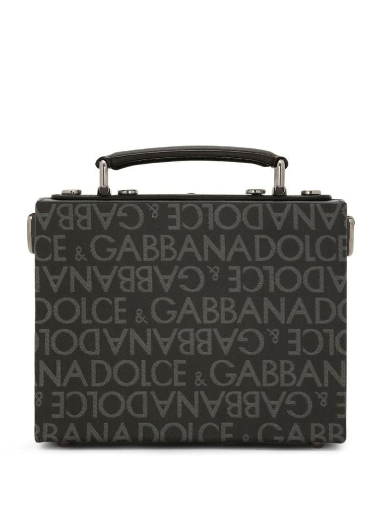 Black Logo-print Mini Bag