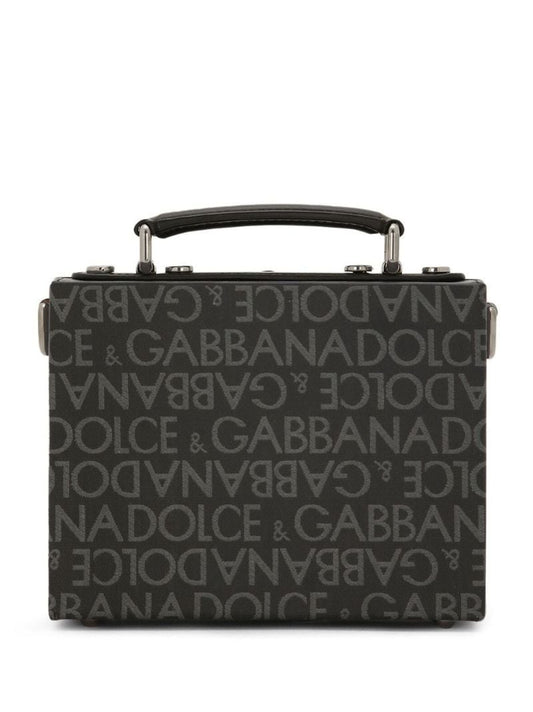 Black Logo-print Mini Bag