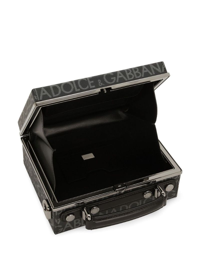 Black Logo-print Mini Bag