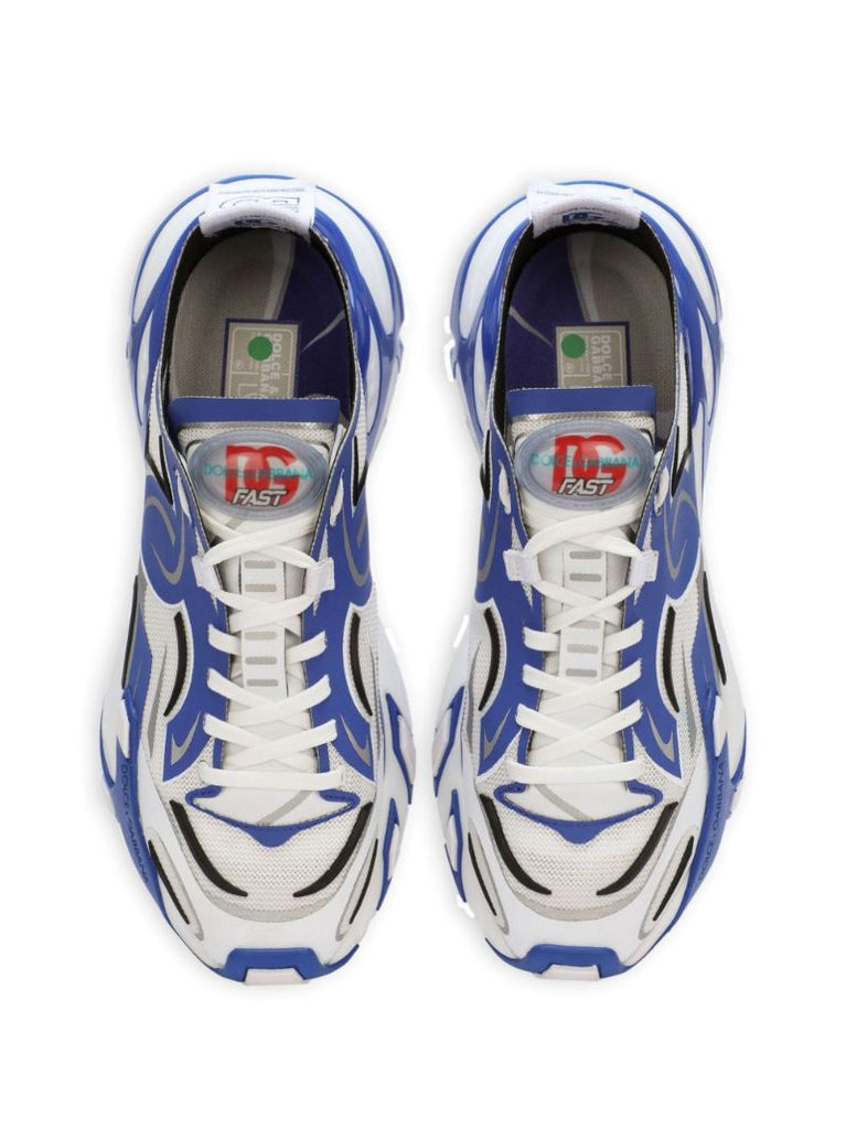 White Fast in Maglina Panelled Sneakers