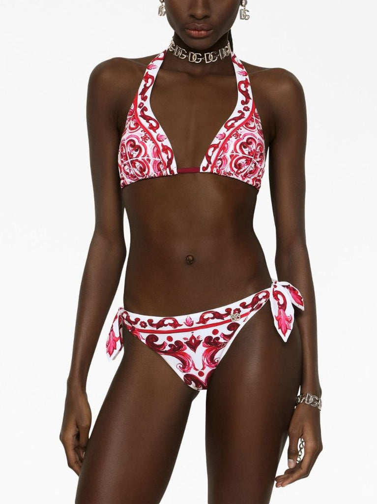 Red Majolica Bikini