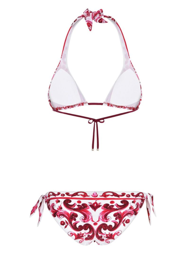 Red Majolica Bikini