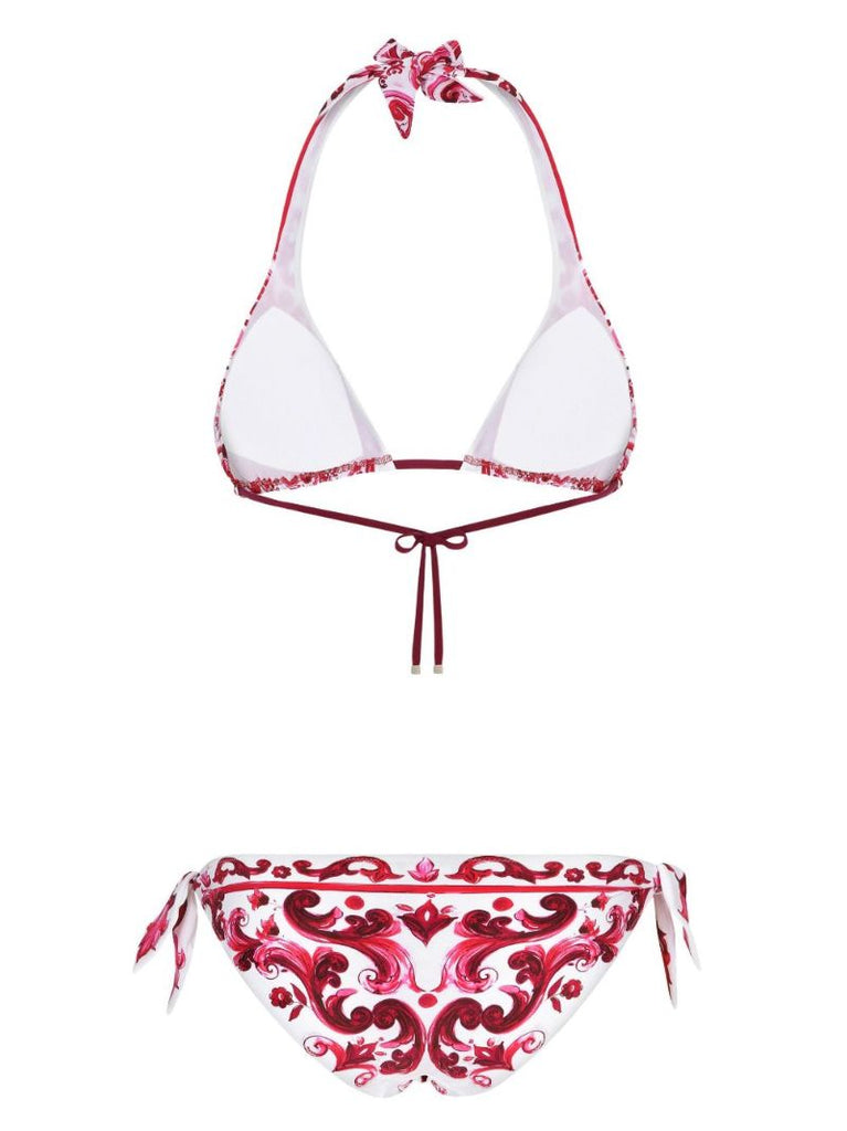 Red Majolica Bikini