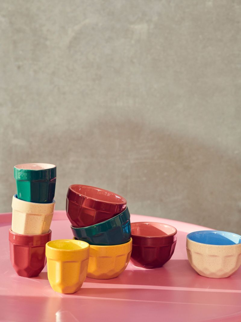 X La Marzocco Multicolour Cappuccino Cup Set