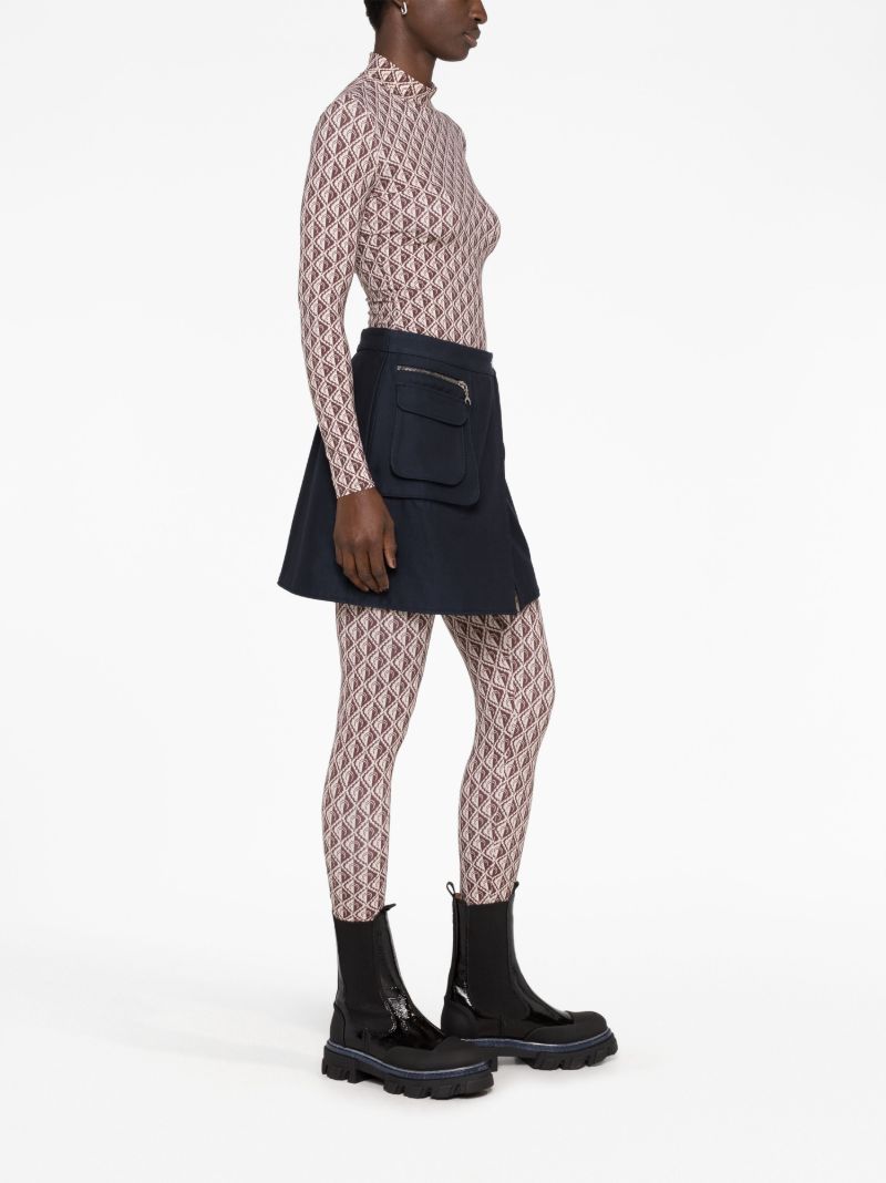 Neutral Moon Diamant Print Jumpsuit