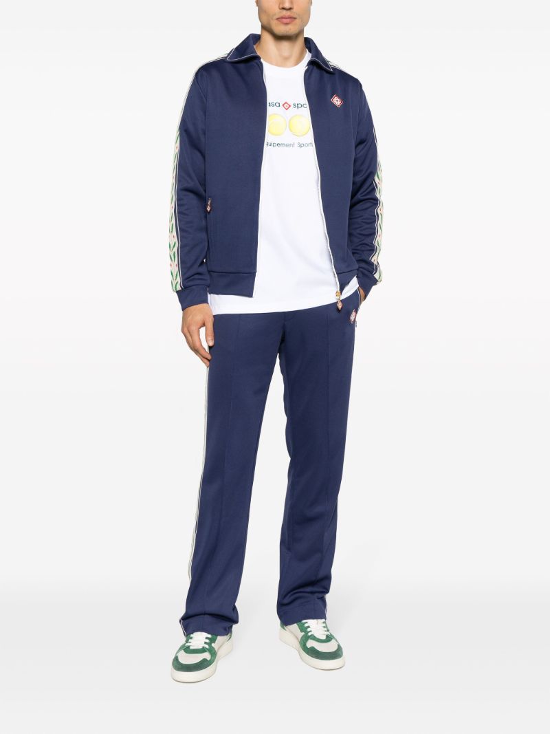 Blue Laurel Track Pants