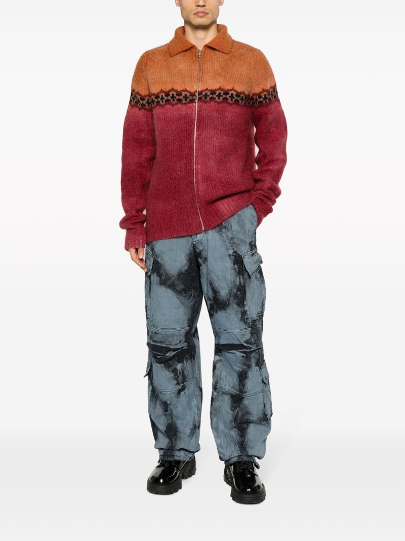 Red Draumur Cardigan
