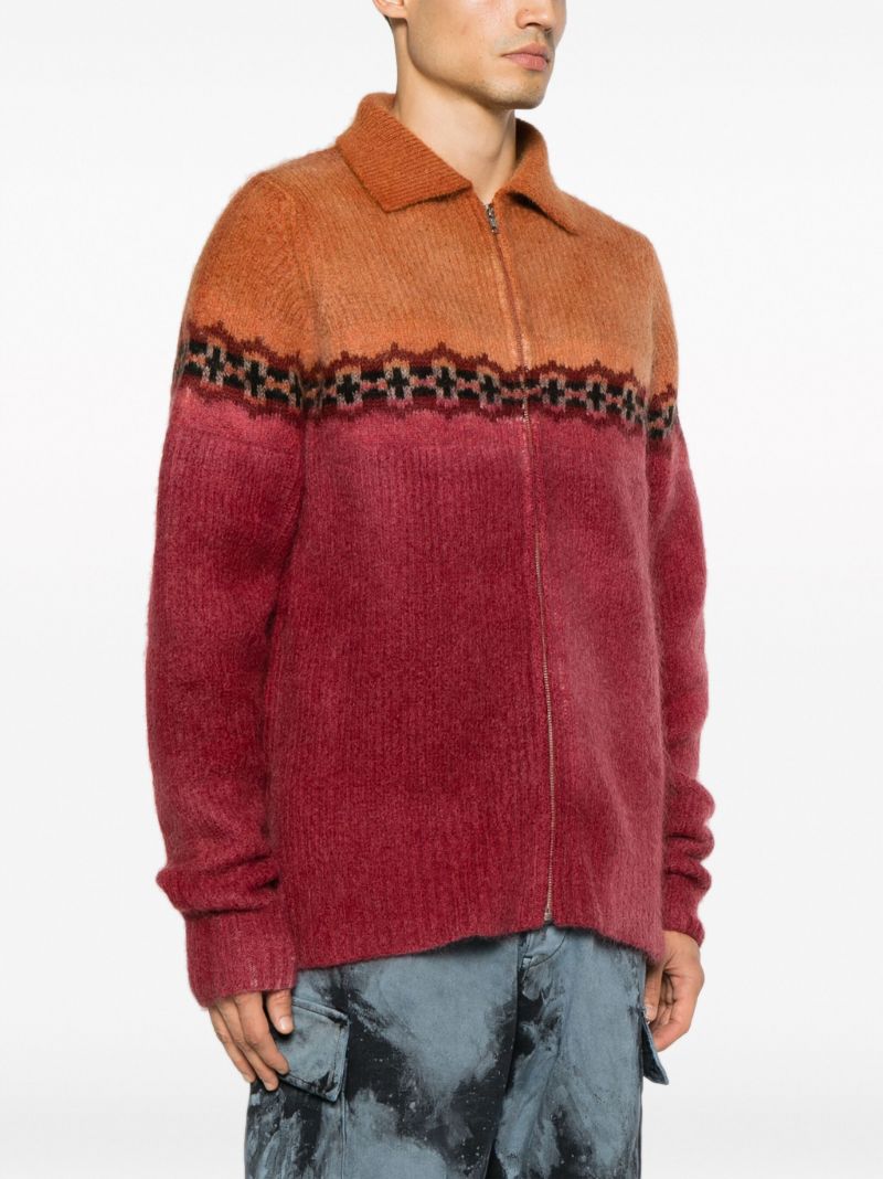 Red Draumur Cardigan