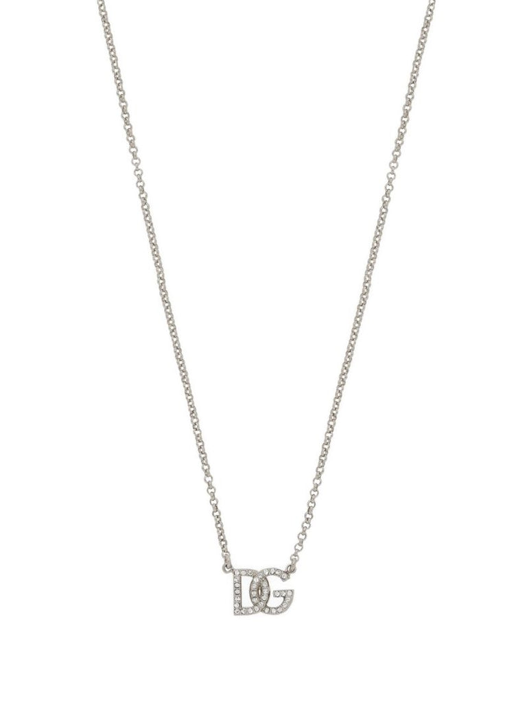 Silver-tone Dg Crystal Necklace