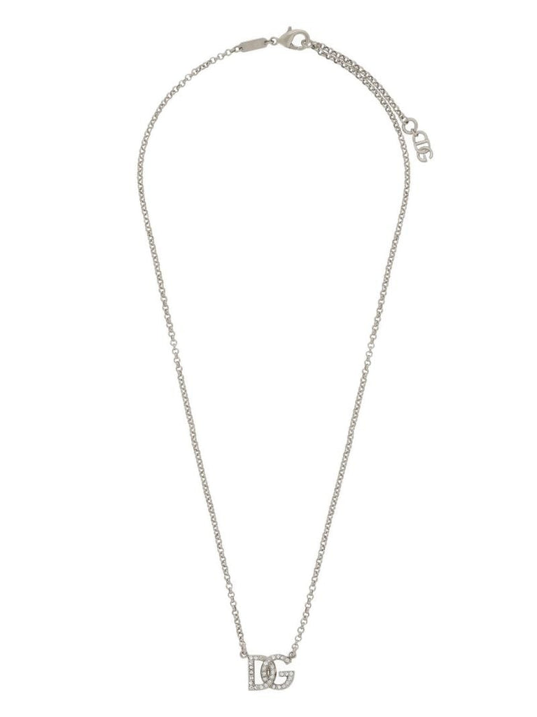 Silver-tone Dg Crystal Necklace