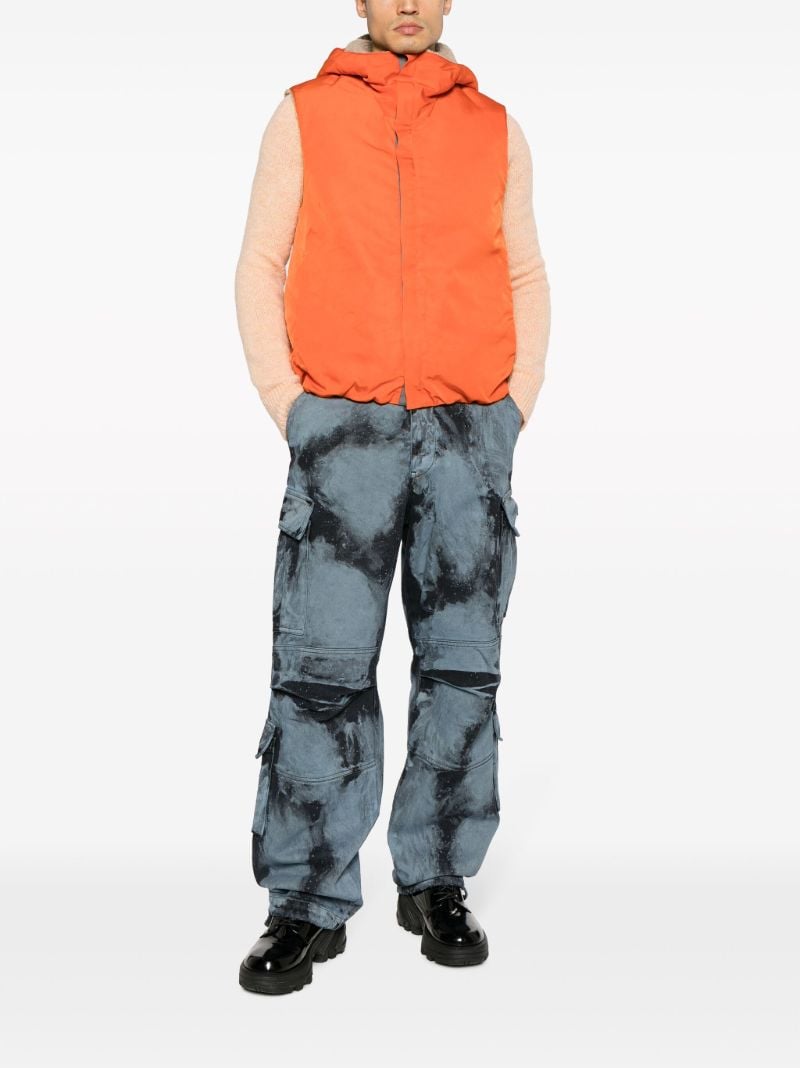 Orange Djamm Hooded Gilet