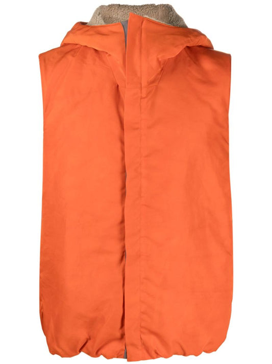 Orange Djamm Hooded Gilet