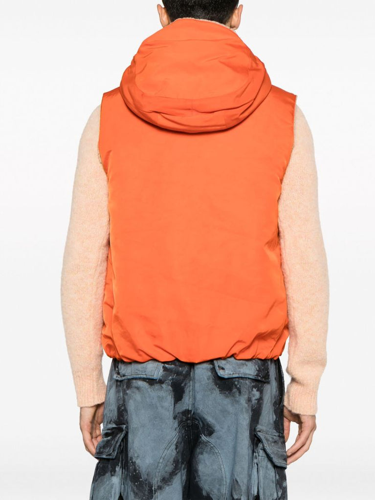 Orange Djamm Hooded Gilet