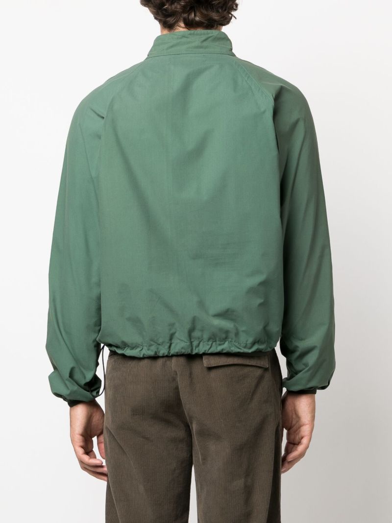 Green Hlaupa Windbreaker Jacket