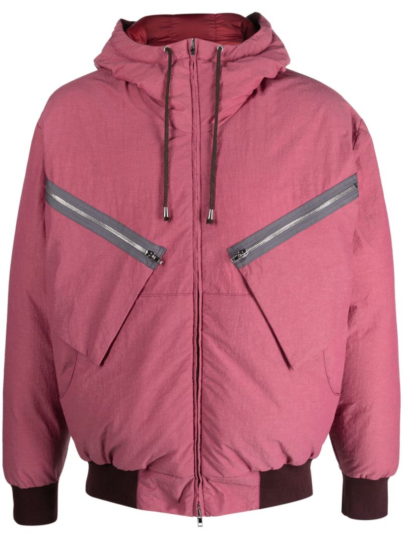 Purple Kuldi Hooded Jacket