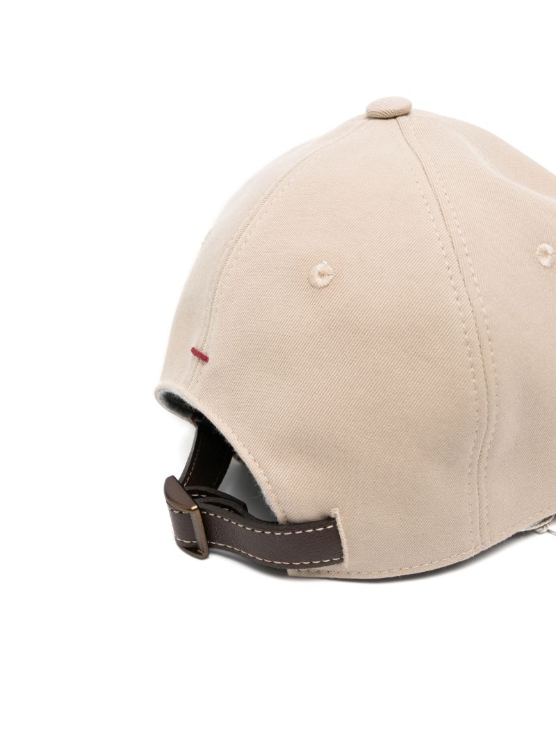 Neutral Logo-embroidered Cotton Cap