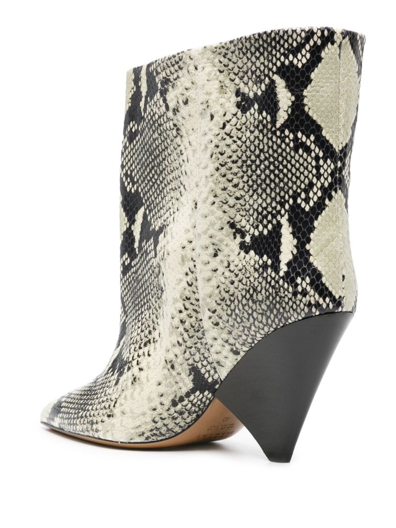Neutral Miyako 90 Snake-effect Boots