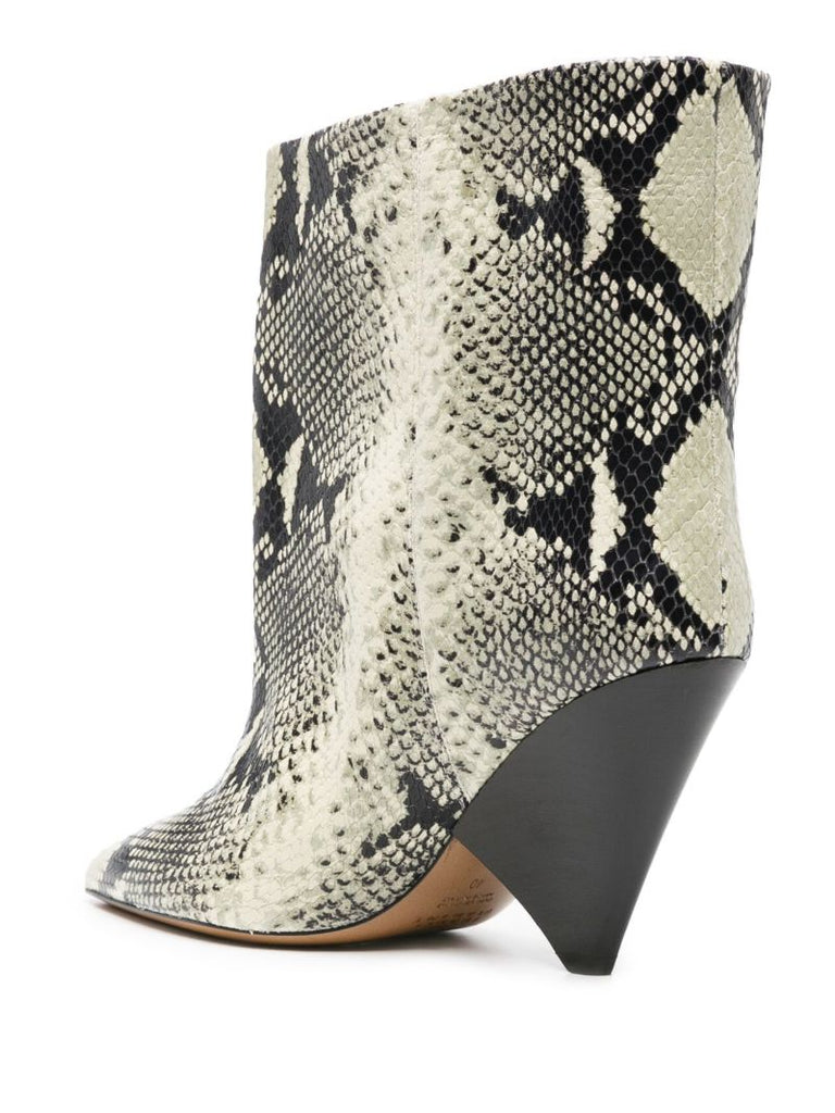 Neutral Miyako 90 Snake-effect Boots