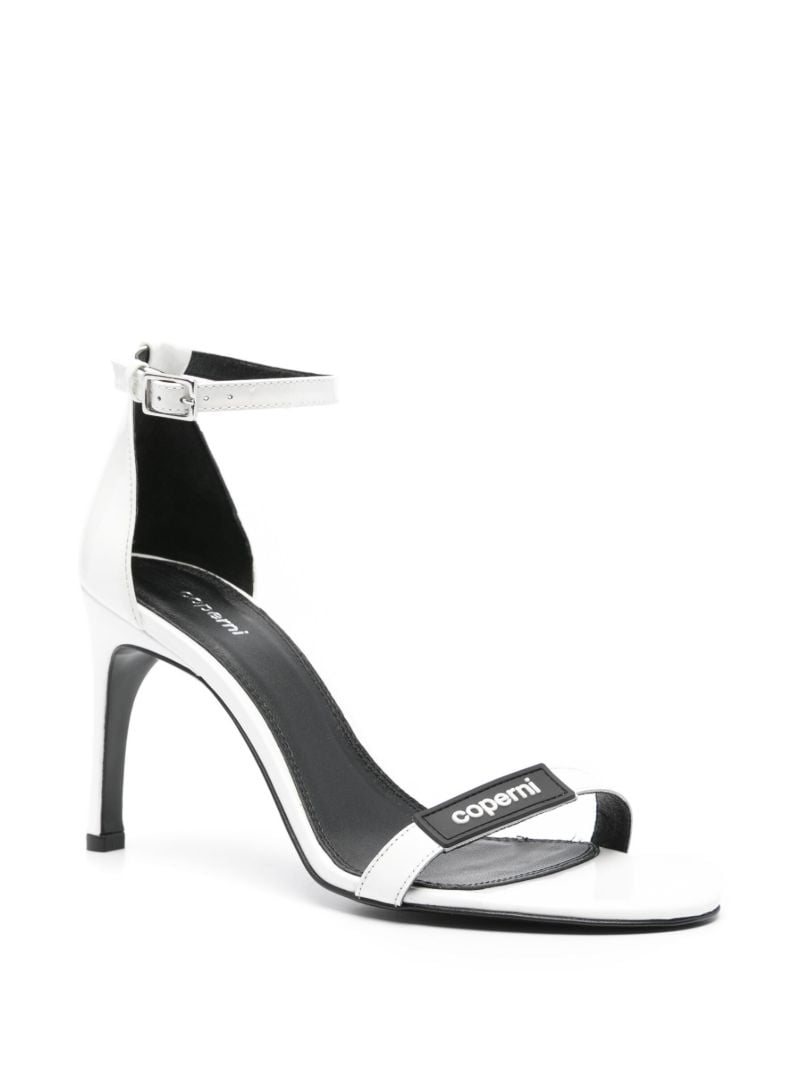 White 100 Logo AppliquÃ_x0083_Â© Sandals