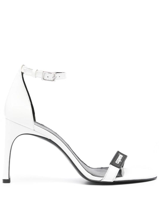 White 100 Logo AppliquÃ_x0083_Â© Sandals