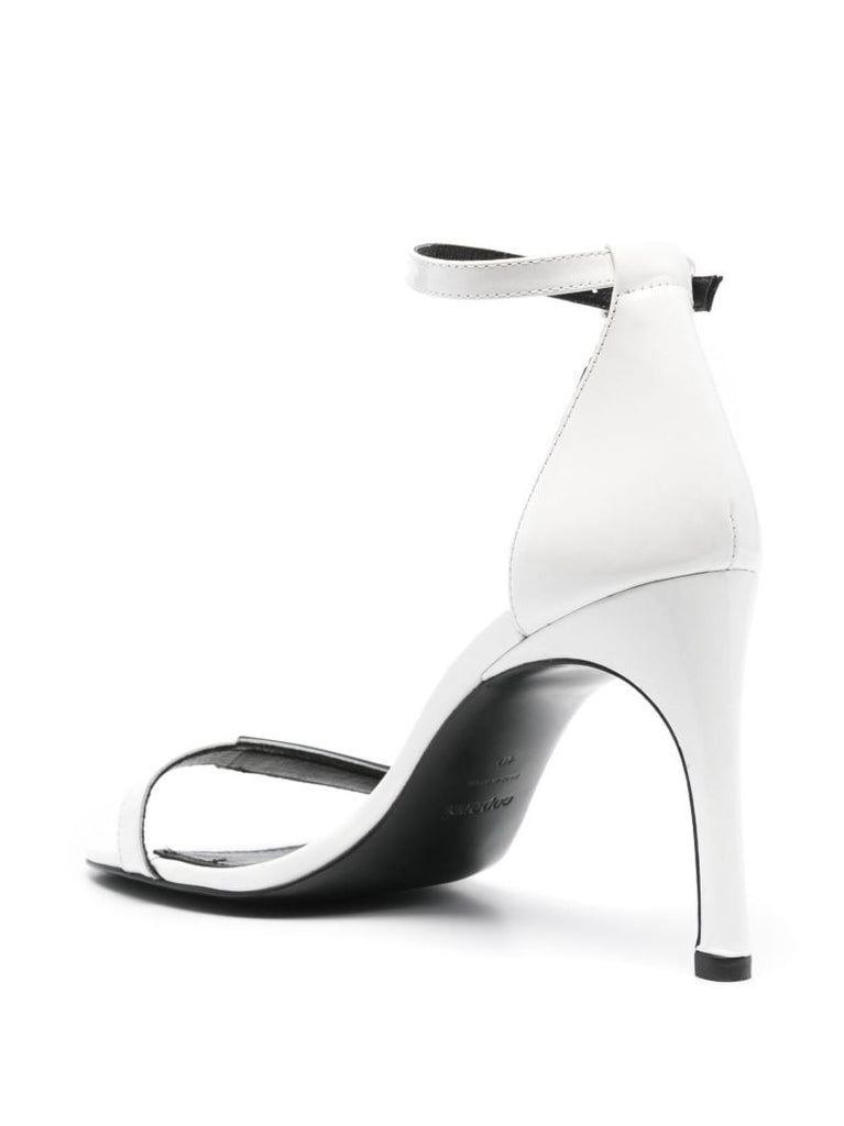 White 100 Logo AppliquÃ_x0083_Â© Sandals