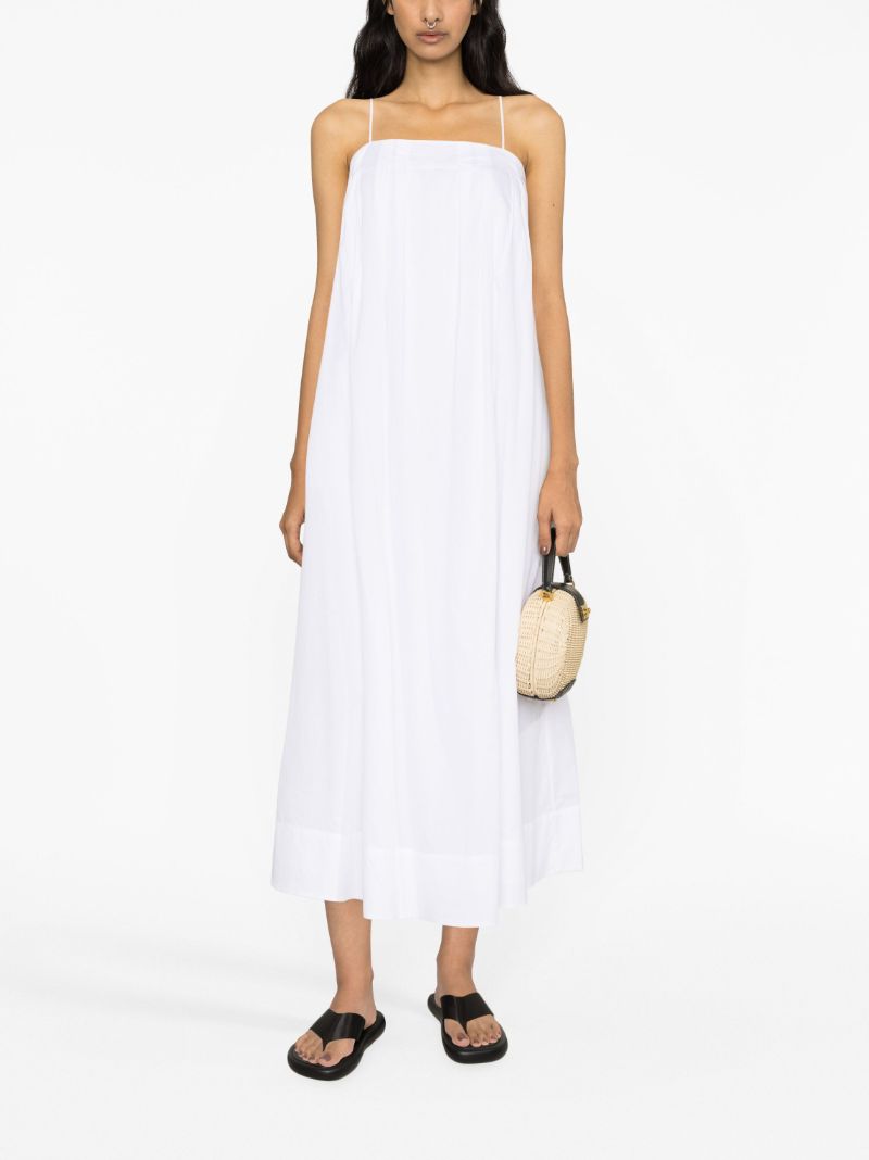 White Heather Cotton Maxi Dress