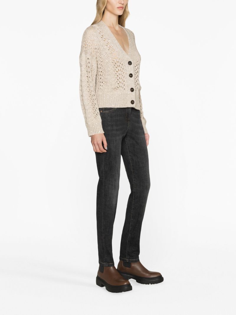 Black High-rise Skinny Jeans