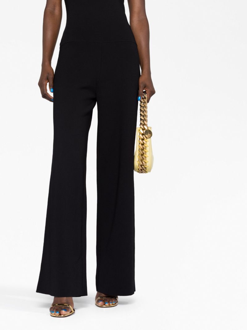 Black One-shoulder Wide-leg Jumpsuit