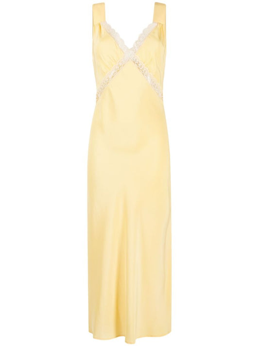 Yellow Provence Silk Dress