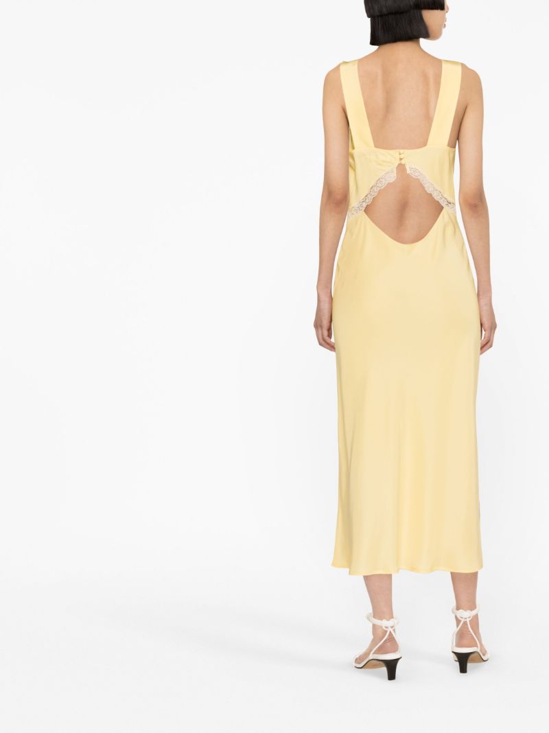 Yellow Provence Silk Dress