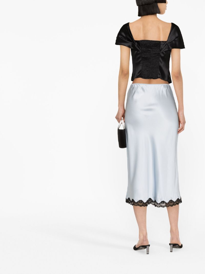 Black Lux Silk Top
