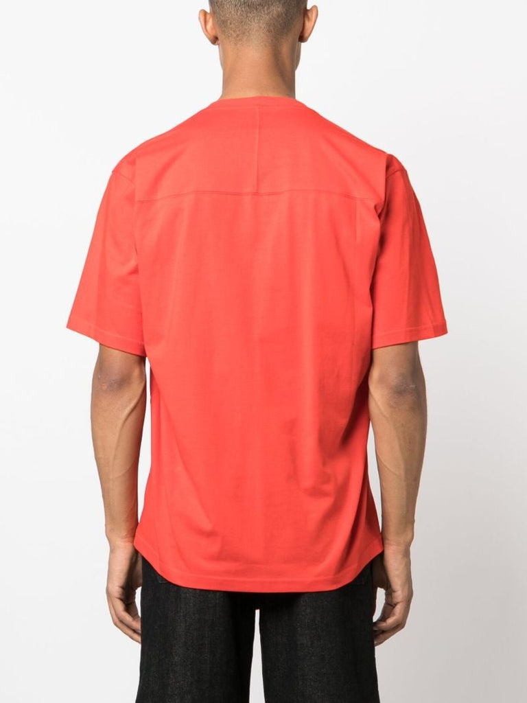 Red Logo-print T-shirt