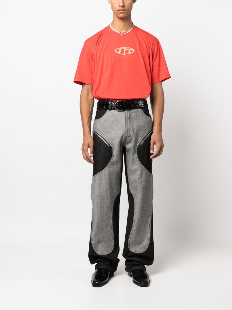 Red Logo-print T-shirt