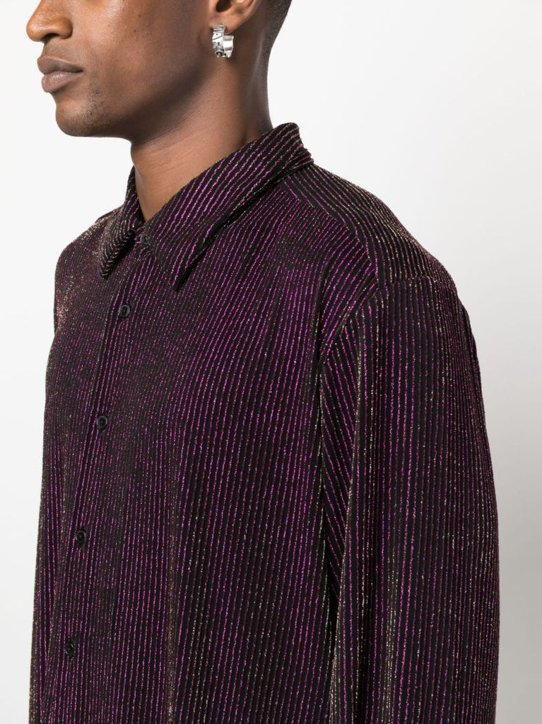 Black Striped Shirt