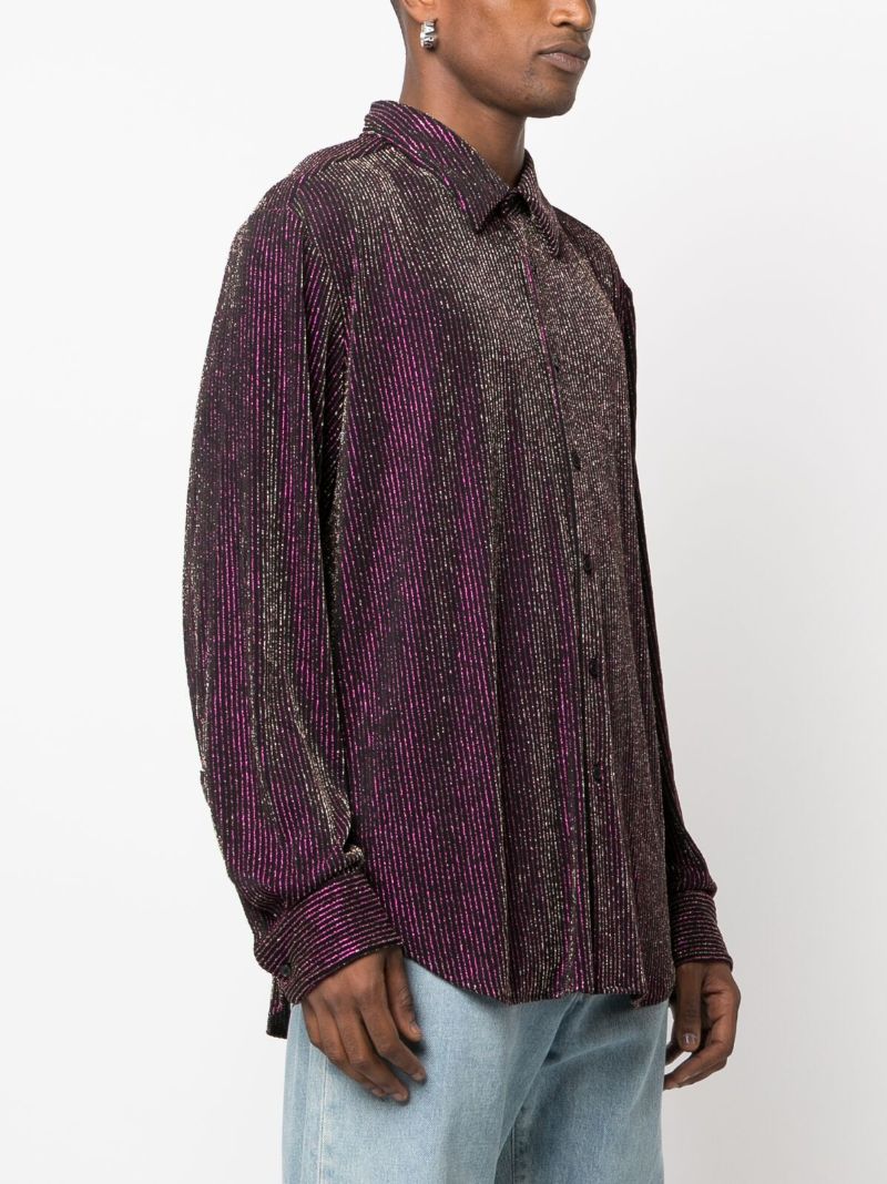 Black Striped Shirt
