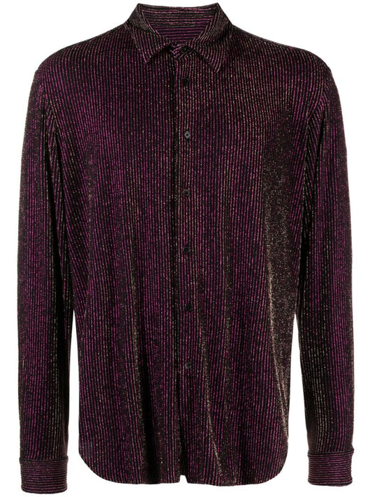 Black Striped Shirt