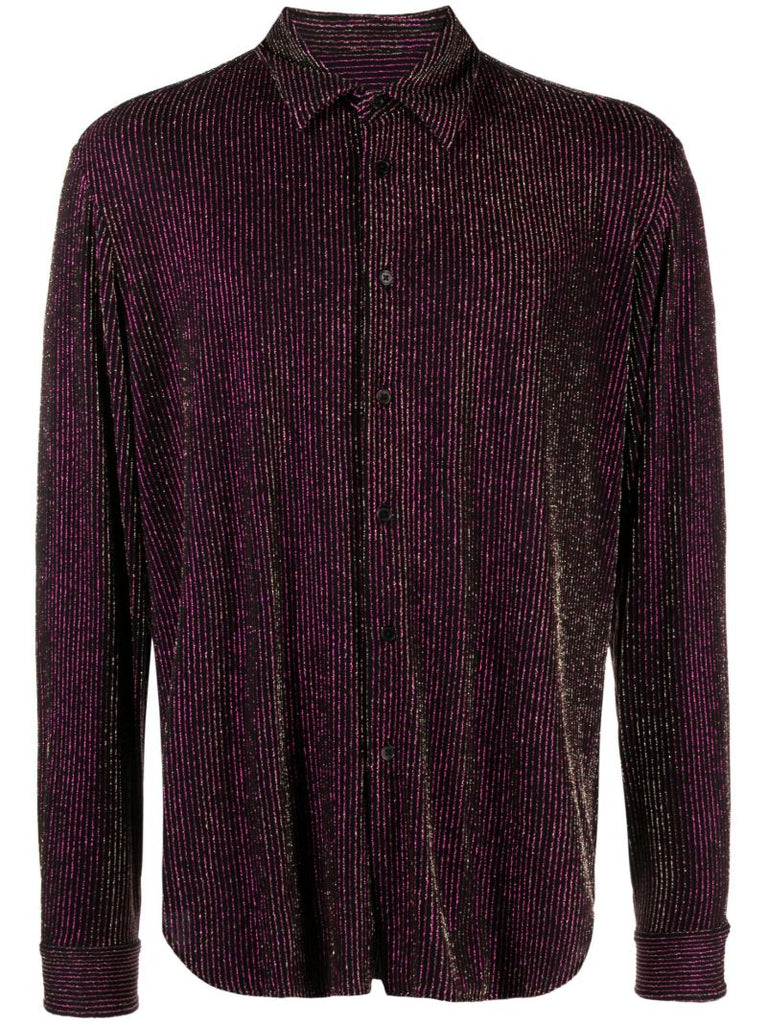 Black Striped Shirt