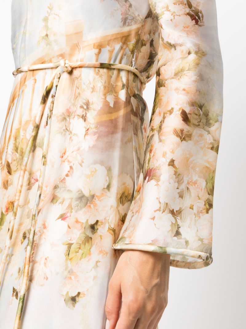 Neutral Luminosity Maxi Dress