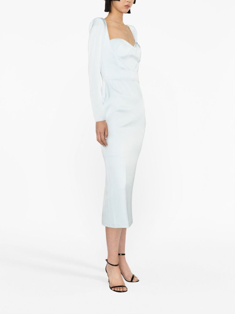 Blue Cailen Midi Dress