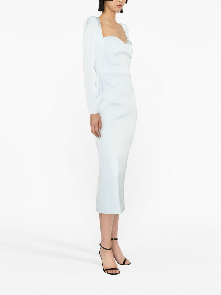 Blue Cailen Midi Dress
