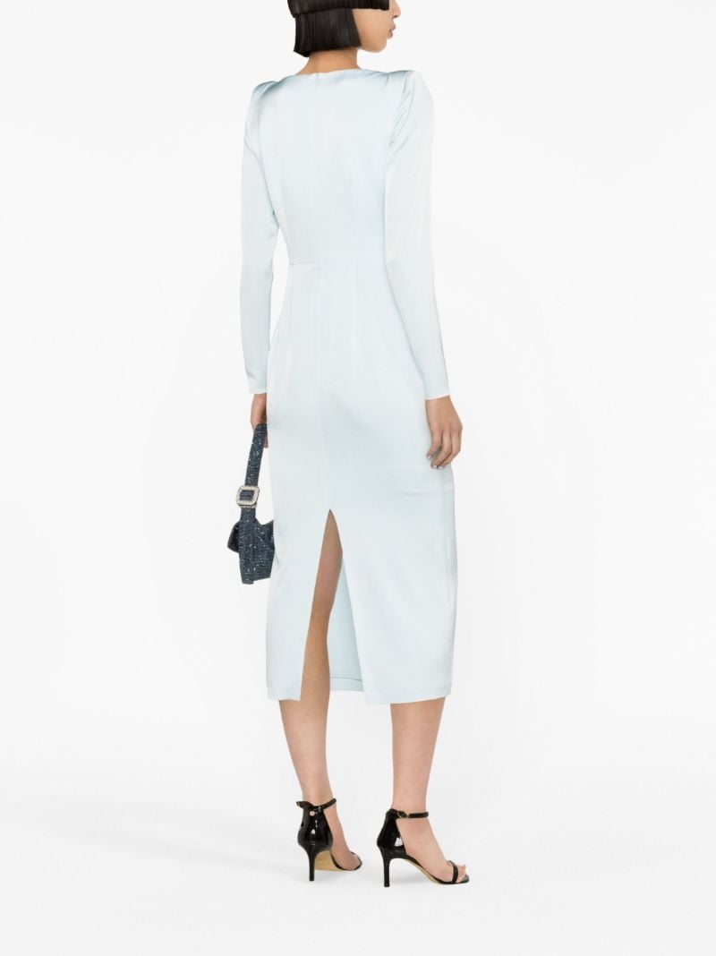 Blue Cailen Midi Dress