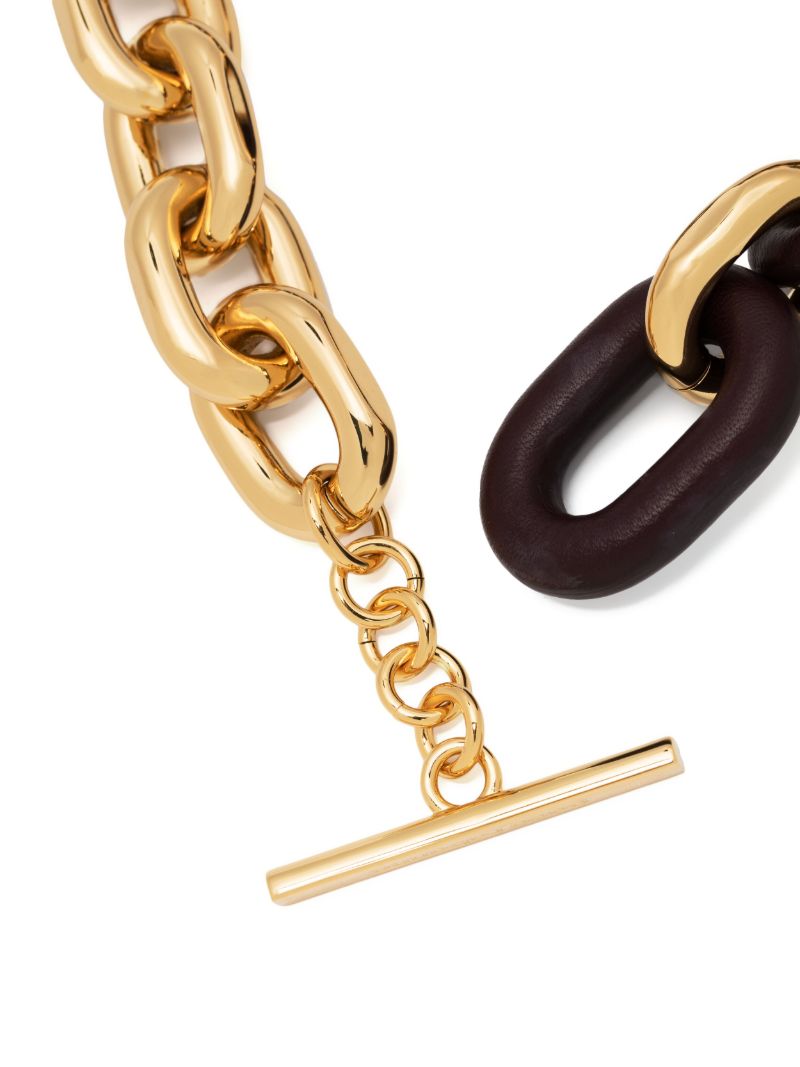 Gold Chunky Chain Link Necklace