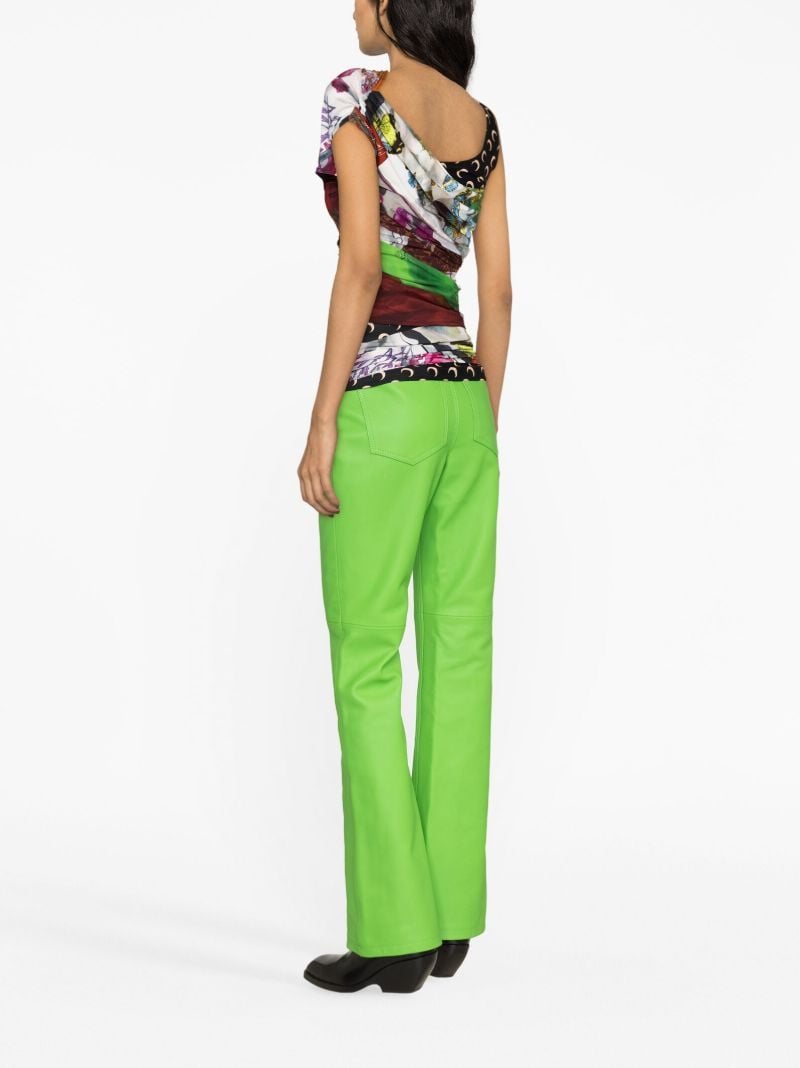 Multicolour Stretch-jersey Top