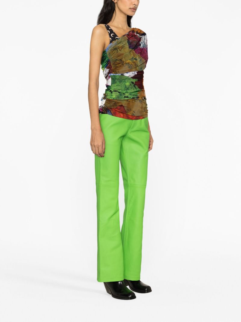Multicolour Stretch-jersey Top