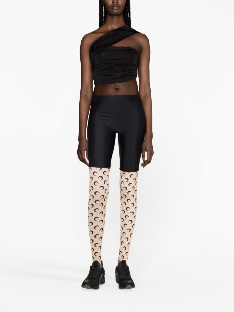 Black Bandeau Crop Top