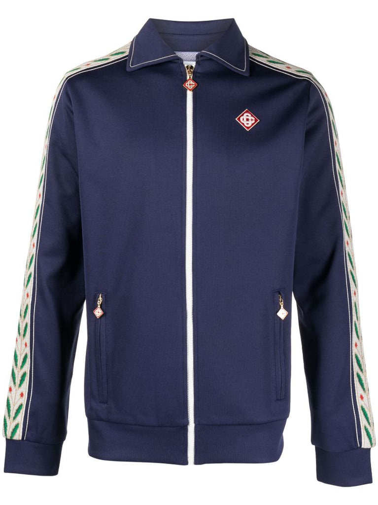 Blue Laurel Track Jacket