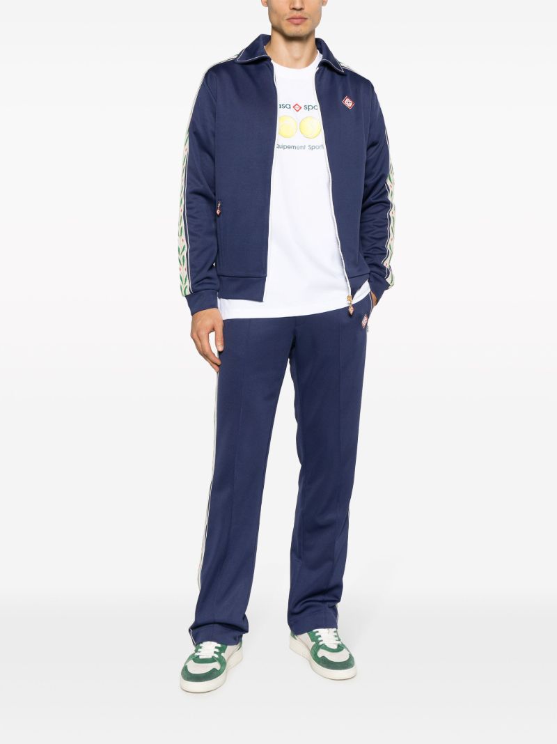 Blue Laurel Track Jacket