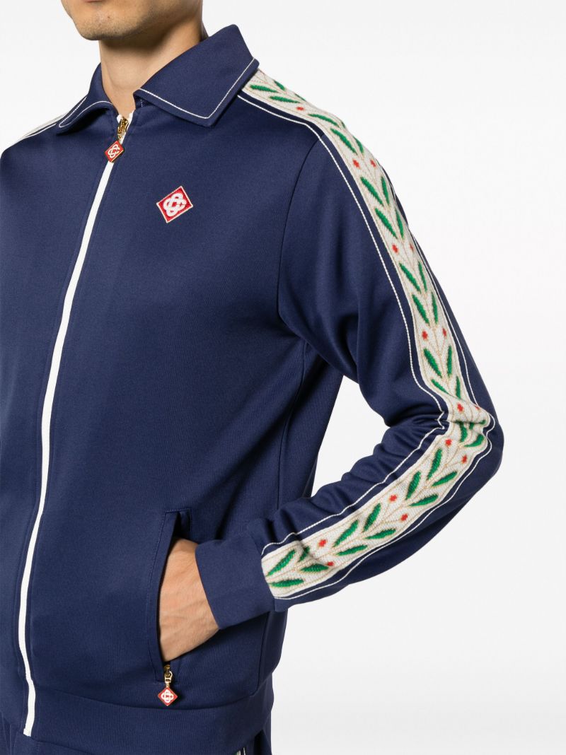 Blue Laurel Track Jacket